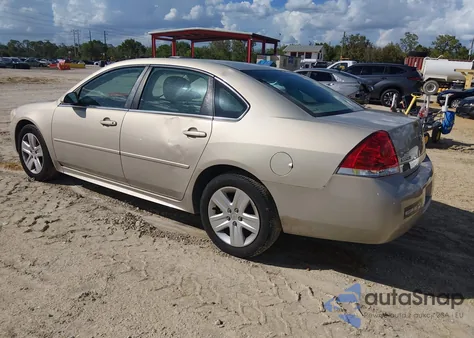 2011 Chevrolet Impala Ls из США, поврежденный, VIN 2G1WF5EK0B1311265